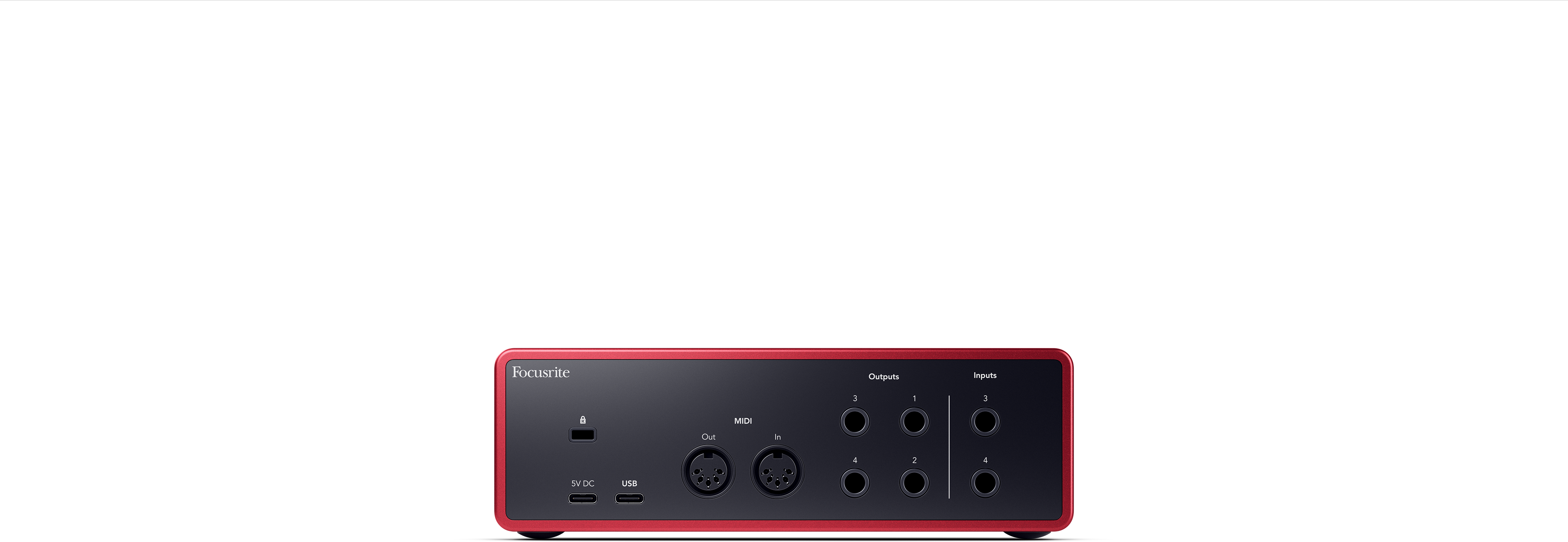 Focusrite Scarlett 4i4 4th Gen Lydkort