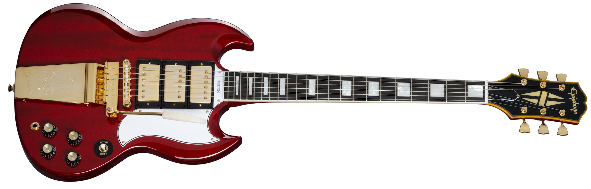 Epiphone Joe Bonamassa 1963 SG Custom Dark Wine Red El-Guitar