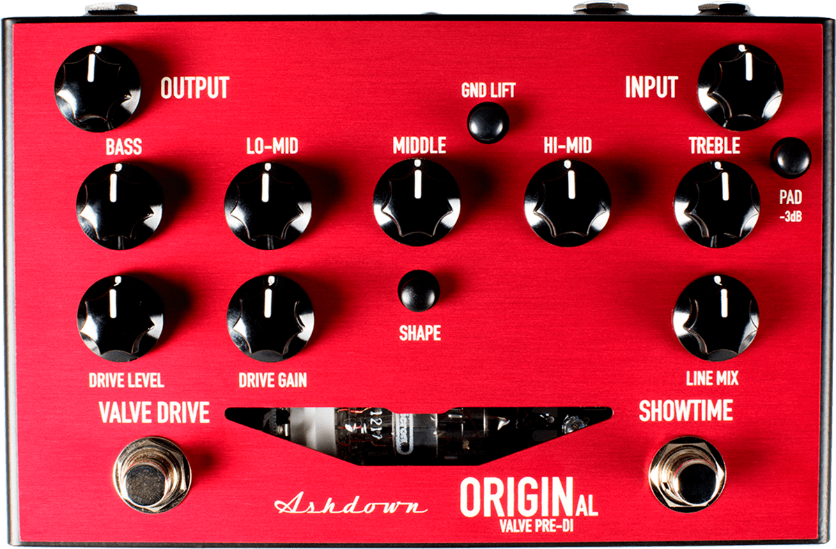 Ashdown Original Valve Pre-DI Bas Pedal