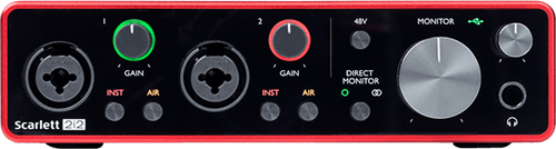 Focusrite Scarlett-2i2 3rd Generation