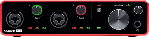 Focusrite Scarlett3 4i4 Interface