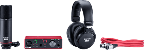 Focusrite Scarlett3 Solo Studio Pakke