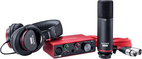 Focusrite Scarlett3 Solo Studio Pakke