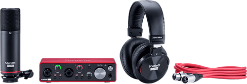 Focusrite Scarlett 3 2i2 Studio