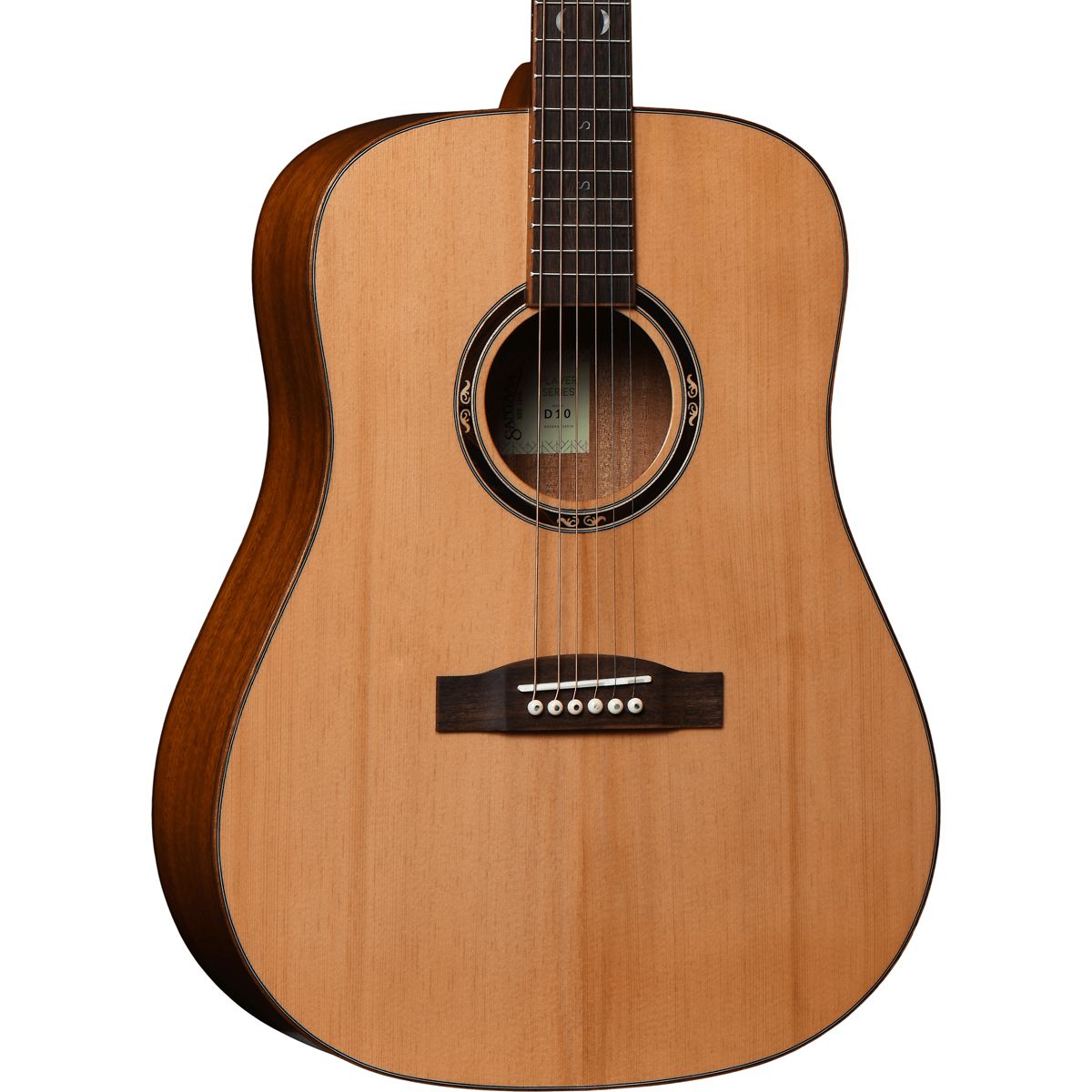 Santana Player D10 Natural Western Guitar