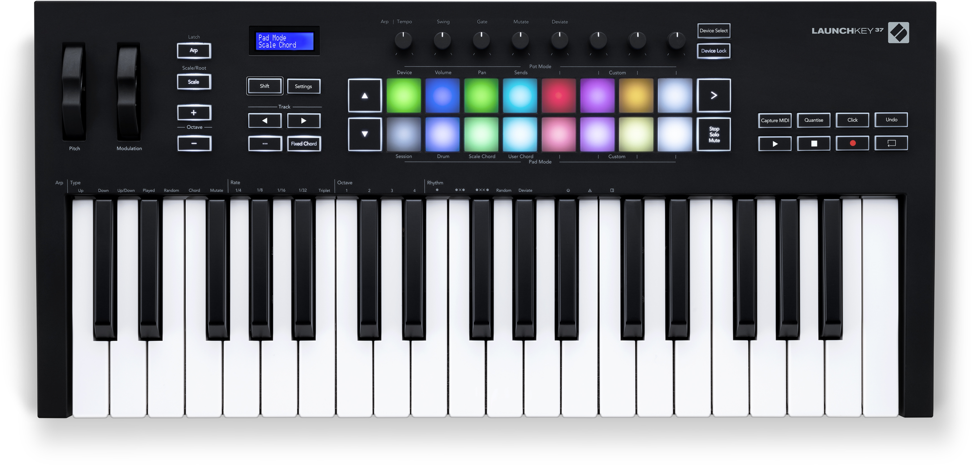 Novation Launchkey-Mk3 midi keyboard