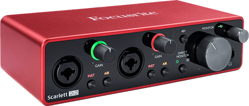 Focusrite Scarlett-2i2 3rd Generation