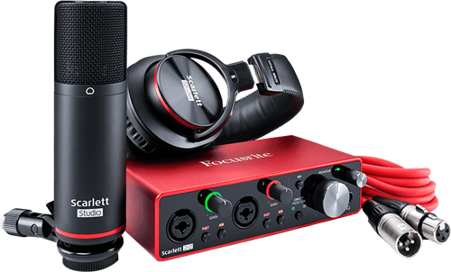 Focusrite Scarlett 3 2i2 Studio