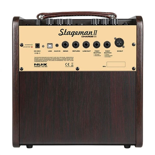 Nux AC-80 Stageman II akustisk guitar-forstærker