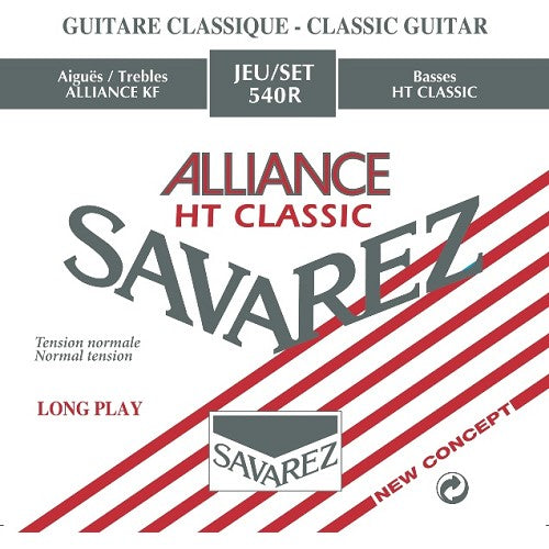 Savarez 540R Rød Alliance guitarstrengesæt, norm