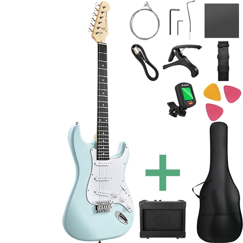 Donner DST-80 el-guitar pakke - Sonic Blue
