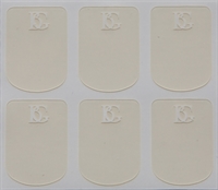 Bidestykke til blæseinstrumenter, hvid