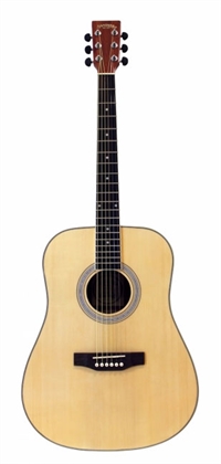 SANTANA LA90 WESTERN GUITAR V2, natur
