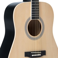 Sant Guitars AC-84L SNA venstrehånds-western-guitar i Satin Nature