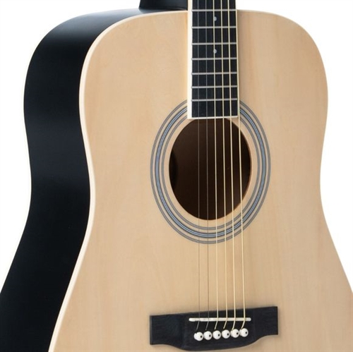 Sant Guitars AC-84L SNA venstrehånds-western-guitar i Satin Nature