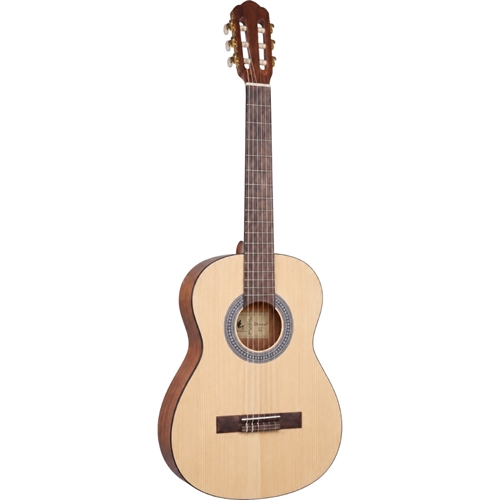 Santana Classical 17 SNA spansk 3/4-guitar til børn i Nature satin