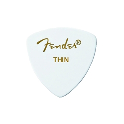 Fender 346 Shape Pick 12 stk. Hvid THIN
