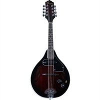 Beaton Icon A8E BR elektrisk 8-strenget A-style mandolin i brun Brown Burst