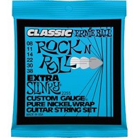 Ernie Ball EB-2255 Pure Nickel Extra Slinky 8-38
