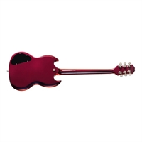 Epiphone Futura SG Custom Midnight Ember Shift elguitar bagside