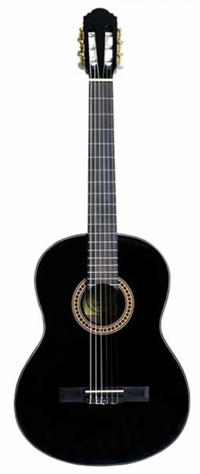 Santana B8 v2 spansk guitar, Sort