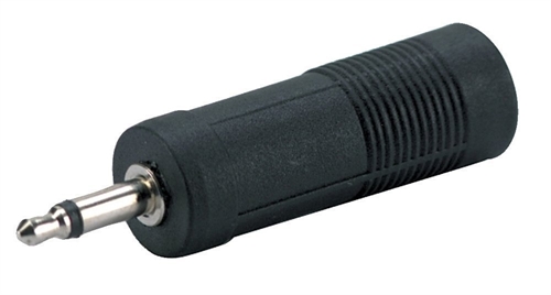 Alpha Audio Adapter 6,3 mm mono jack plug socket - 3,5 mm mono jack plug