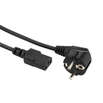 Monacor AAC-182/SW netledning 220V med jordet stik