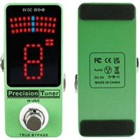 M-VAVE Precision Tuner pedal tuner til guitar og bas med LED-display