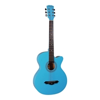 Western Guitar Norfolk STARTER LB light blue - sidste på lager