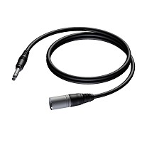 ProCab XLR han > Jack stereo - 1.5 meter