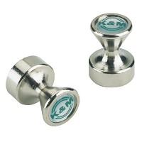 K&M magnet, rund (2 stk) - sidste på lager