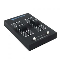 PEPPERDECKS D1 MINI DJ MIXER, 2 IN/1 OUT STEREOMINIJACK