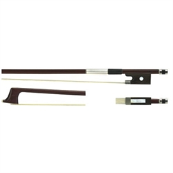 Violin bue i ½ str. Brazil wood octogonal med frosch i ibenholt